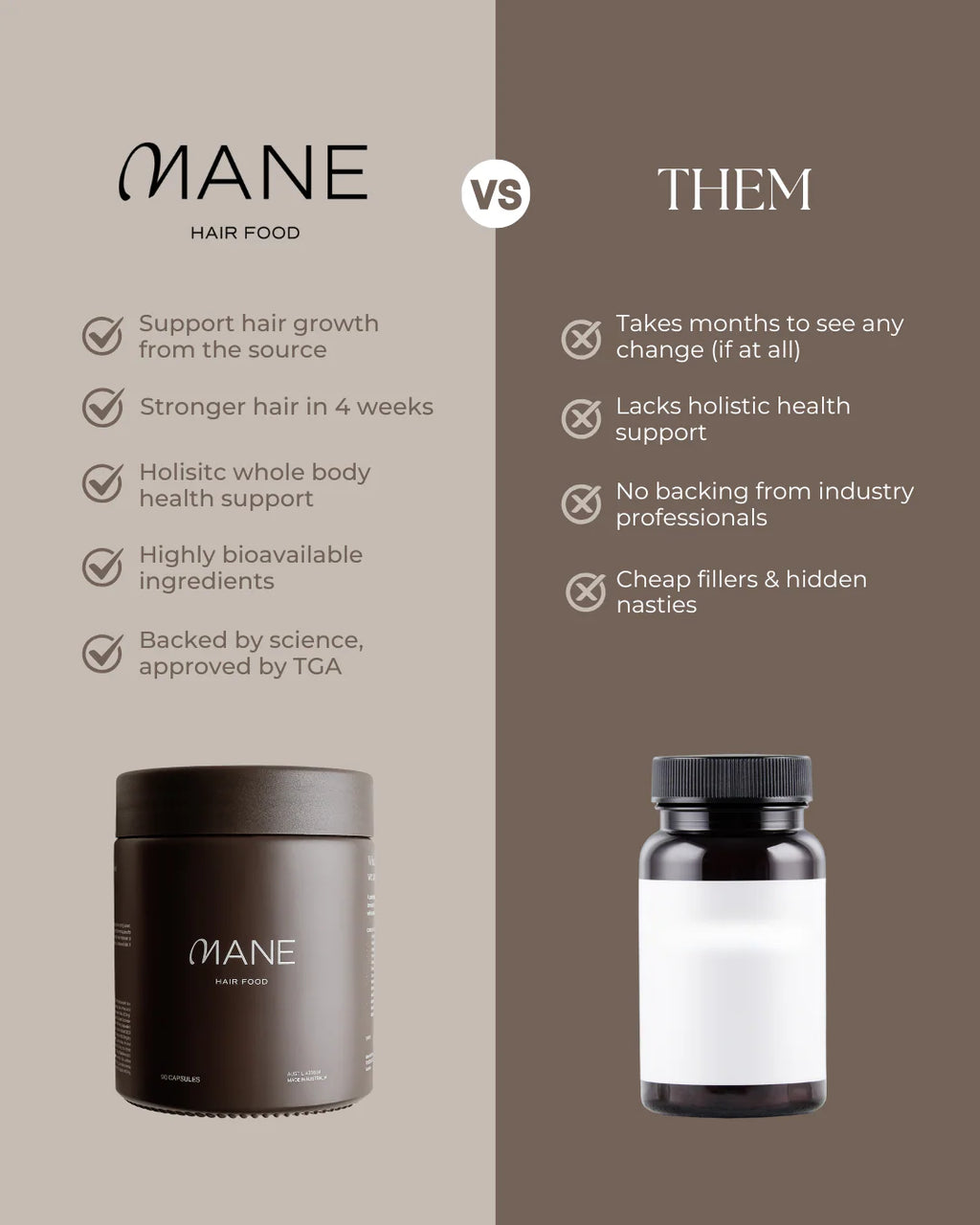Mane Hair Food