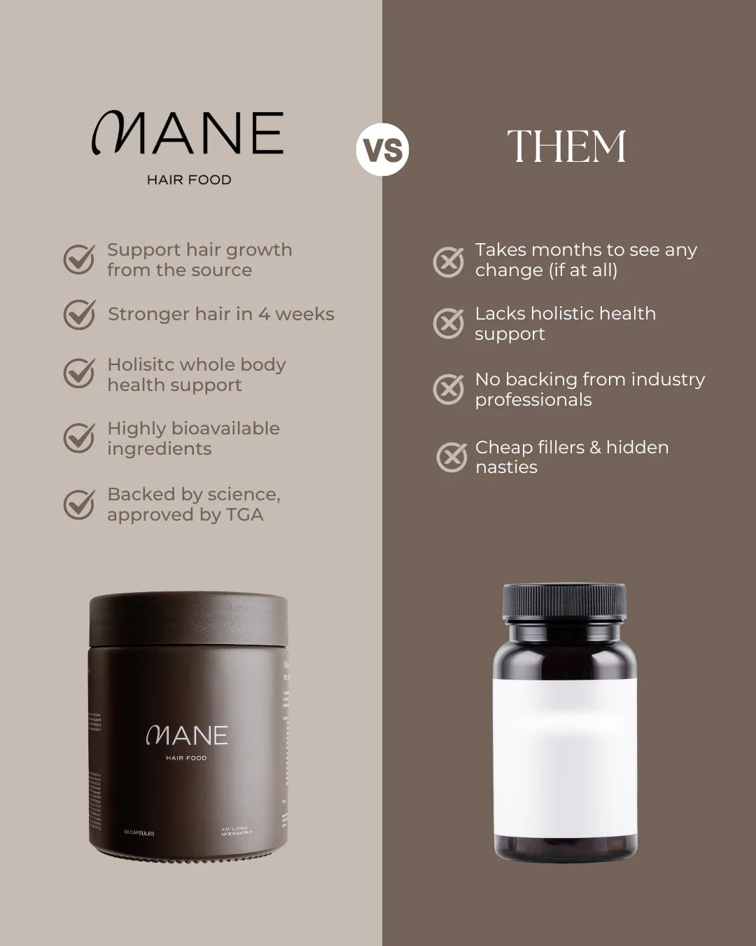 Mane Hair Food